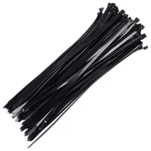 Pacote Abraçadeira de Nylon 100unX2,5mmX100mm PRETA