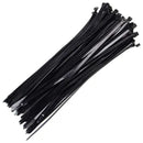 Pacote Abraçadeira de Nylon 100unX4,8mmX200mm PRETA