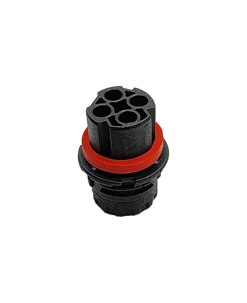 CONECTOR 4 VIAS REDONDO