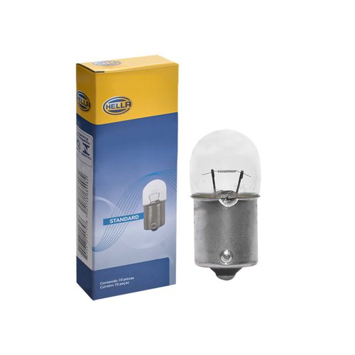 Caixa Lâmpada Hella 67 BA15S 5W 24V